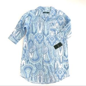 Lauren Ralph Lauren | Nightgown Blue paisley